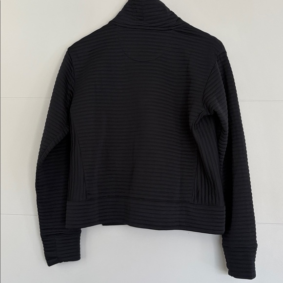 L.L. Bean Black Ribbed Pullover - Picture 4 of 4